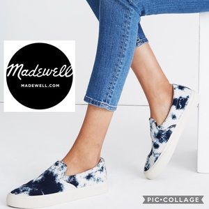 Madewell Sidewalk Tie Dyed Slip On Sneaker/7